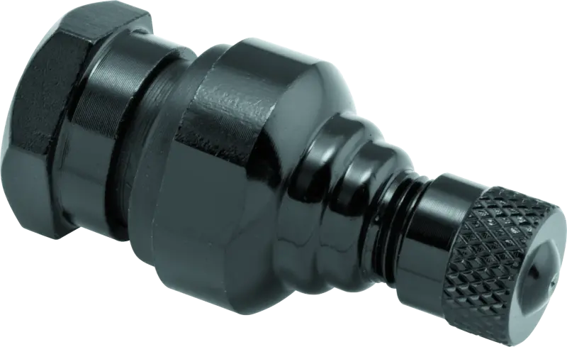 Bikemaster Valve Stem Aluminum 11.3Mm Pair - Black 1