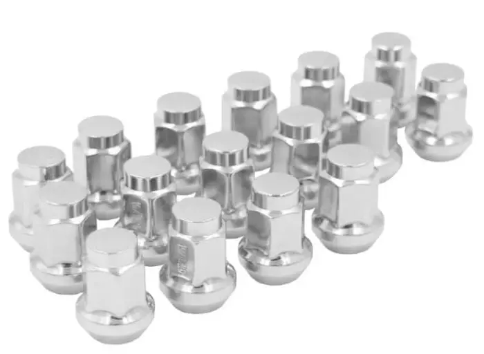 Raceline 16 Pack 3/8" X 24Mm 14Mm Hex, (Conical Chrome) - Rlug-Bx13c 1