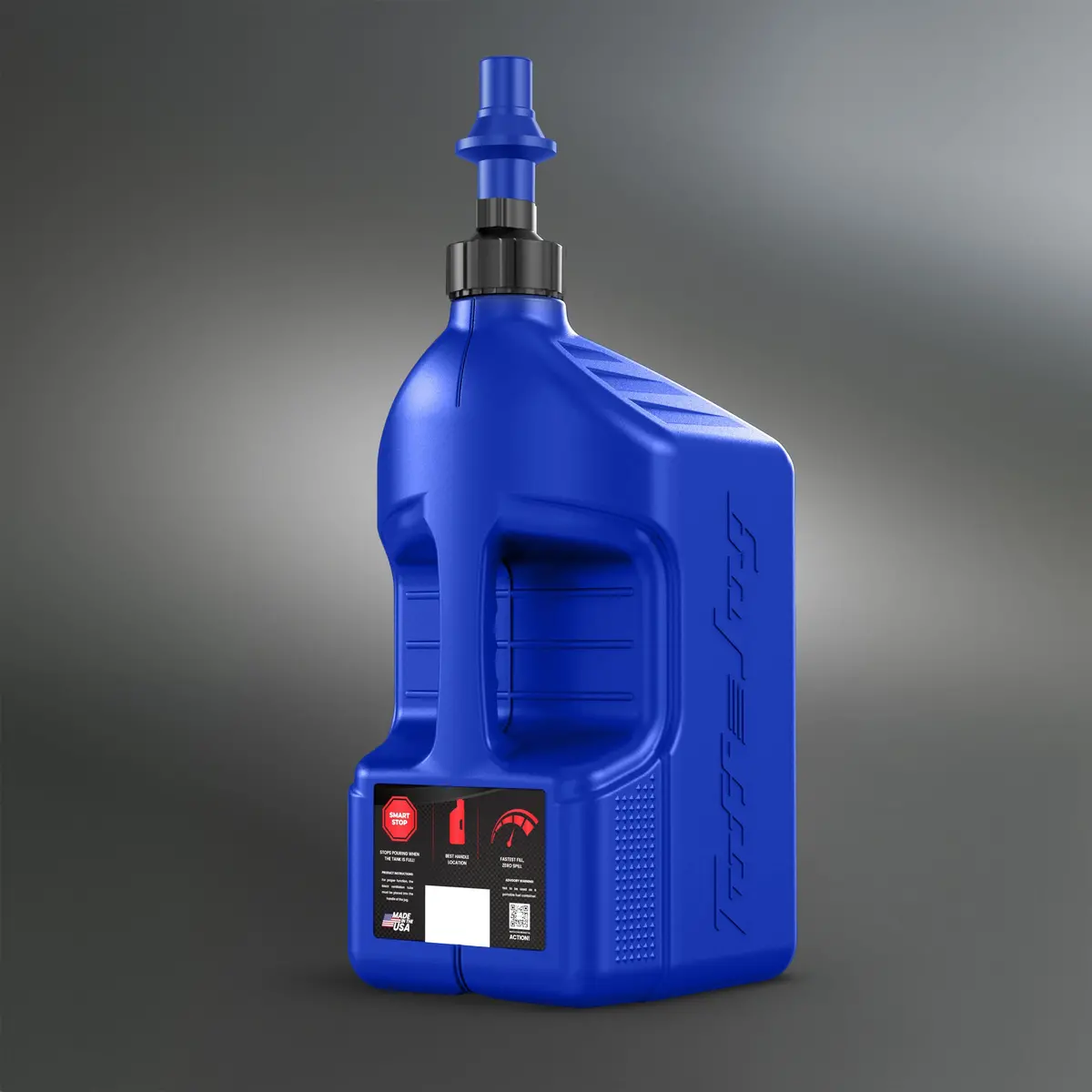 Utility Container Blue W/ Blue Cap 5 Gal - 28-1172 1