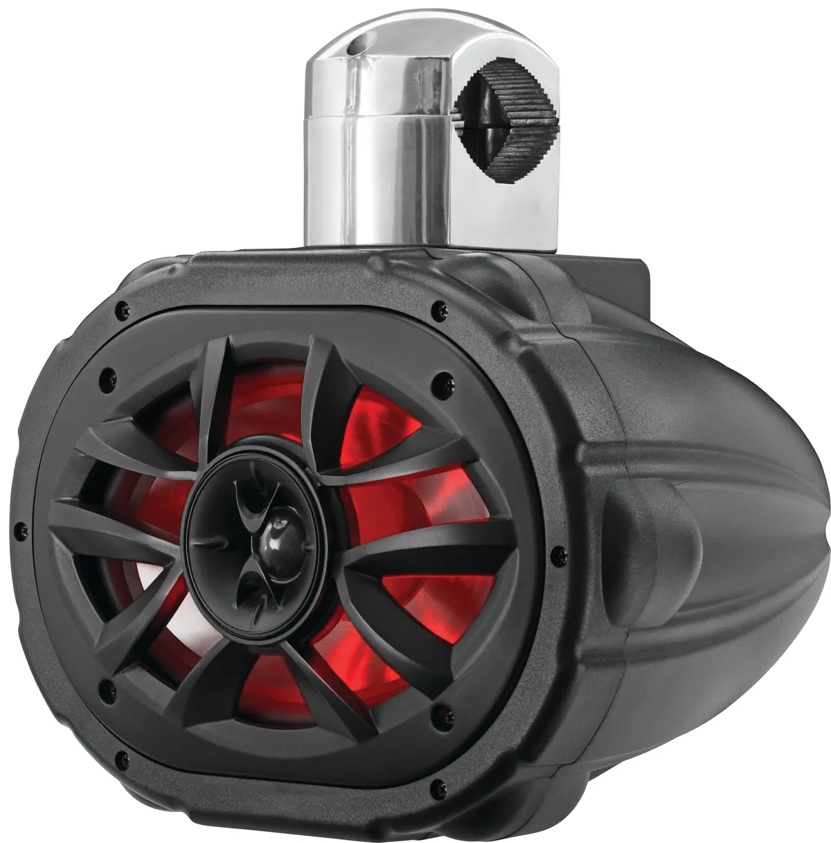 600W 6"X9" Rgb Speaker Led Black W/4-Way Cage Mount 1Pc - 63-8081 1