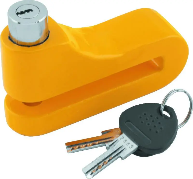Bully Lock Disc Lock 10Mm - Yellow 1