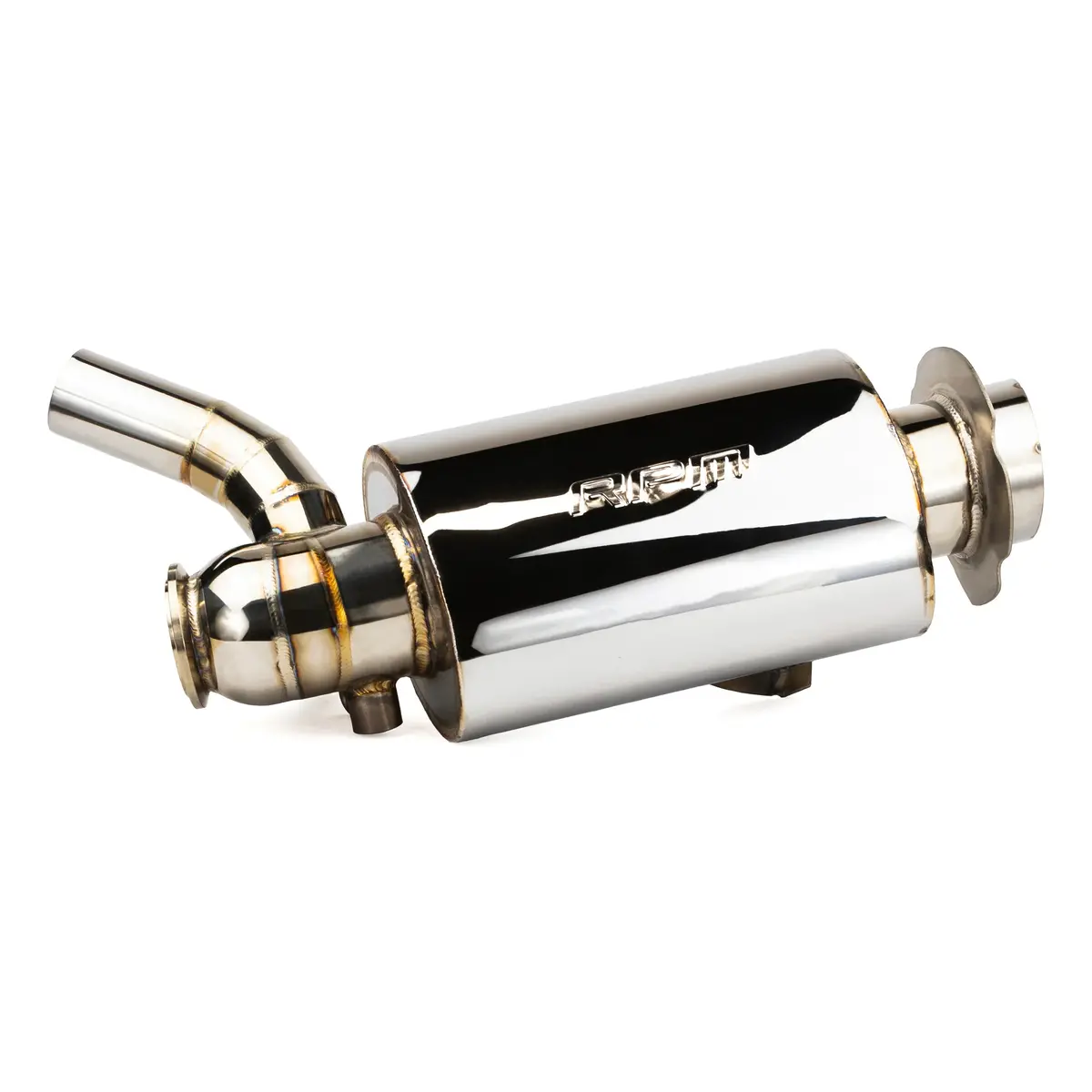 Rpm 2022-2024 Polaris Patriot Boost 850 / Vr1 Turbo Stainless Lightweight Sport Muffler 1
