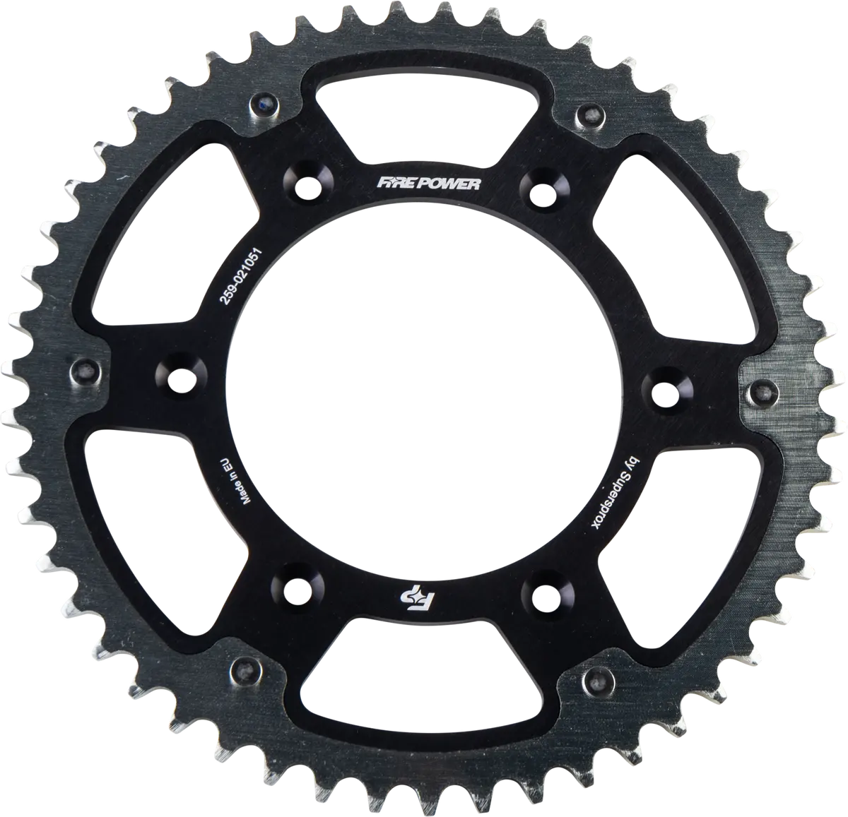 Rear Sprocket Hybrid 51T Blk/Sil - 259-021051 1