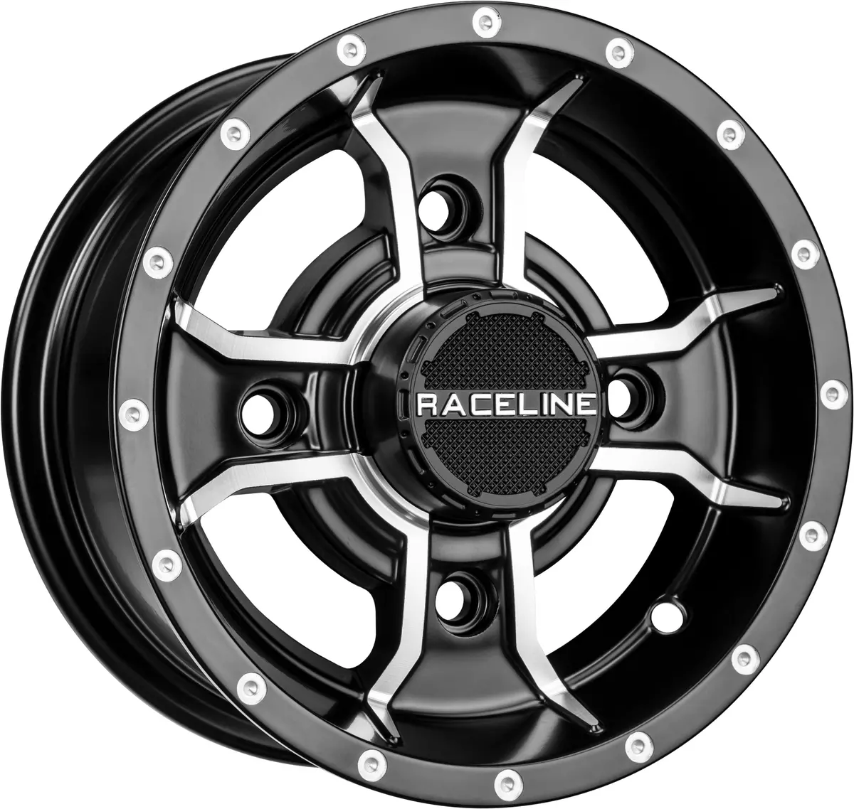 Mamba Sport Wheel 10X5 4/156 3+2 Blk/Machined - 570-1643 1
