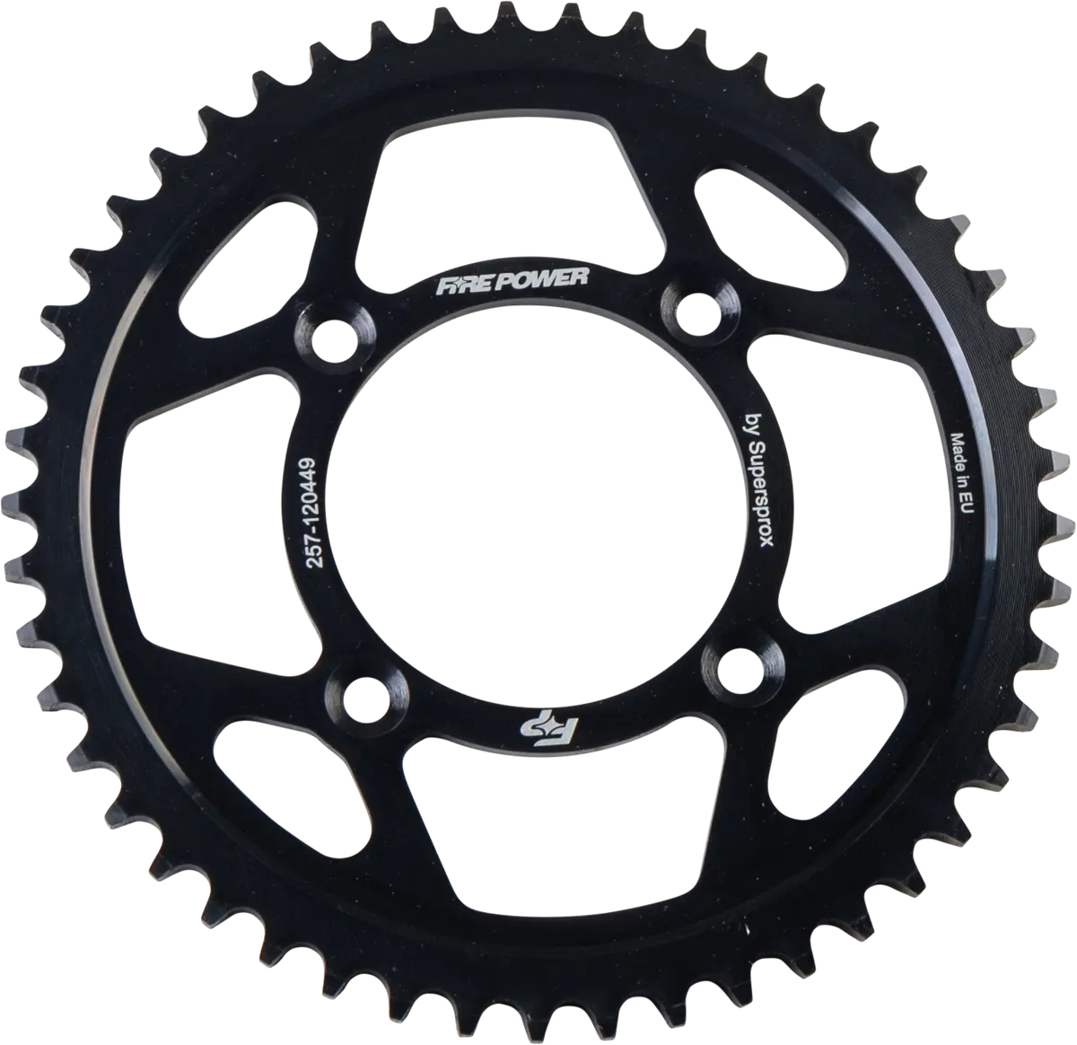 Rear Sprocket Steel 49T Blk - 257-120449 1