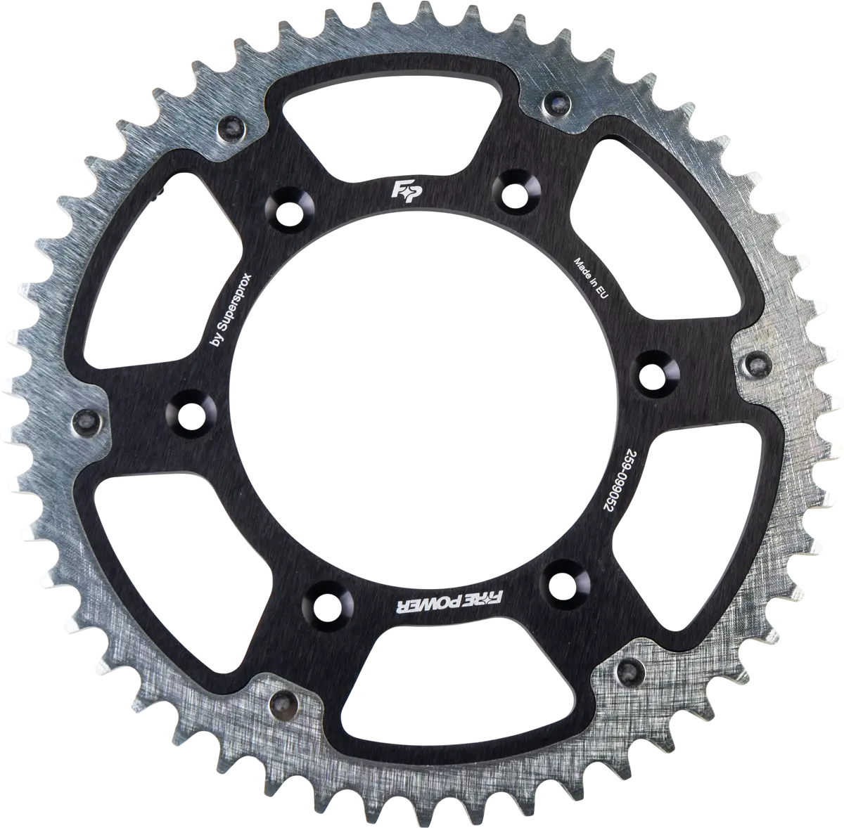 Rear Sprocket Hybrid 52T Blk/Sil - 259-099052 1