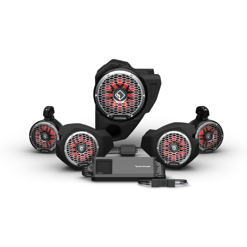 Rockford Fosgate 14+ Rzr Stage-5 Audio System For Ride Command (Gen-3) 1