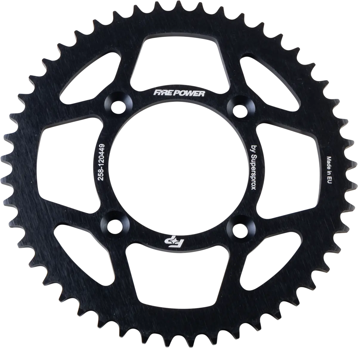 Rear Sprocket Aluminum 49T Blk - 258-120449 1