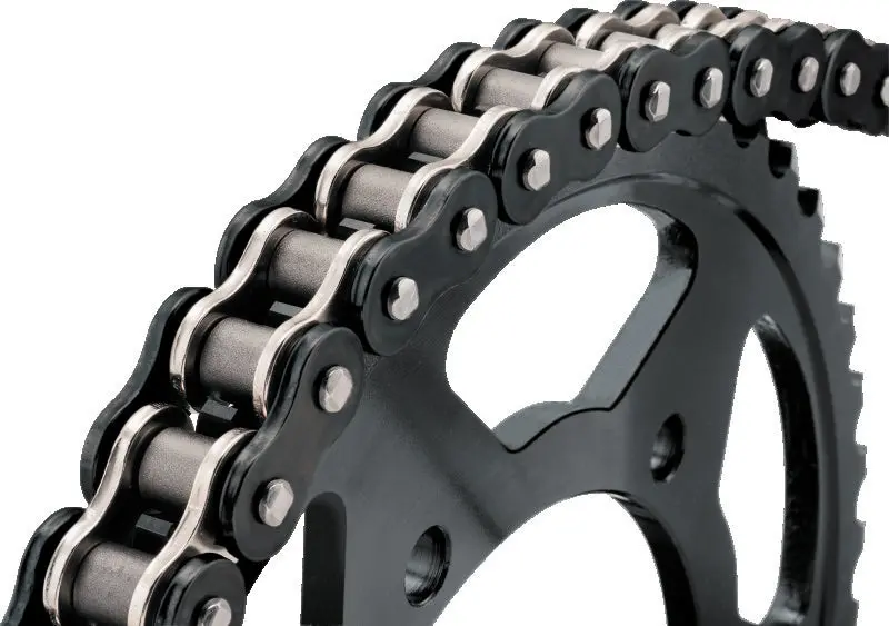 Bikemaster 525X120 Bmor O-Ring Chain - Black/Chrome 1