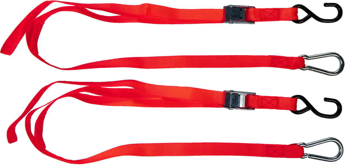 1" X 6' Tie-Down Red 2/Pk - 29-13017 1