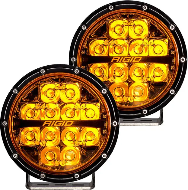 360-Series 6" Spot Amber Pro Light - 652-63210 1