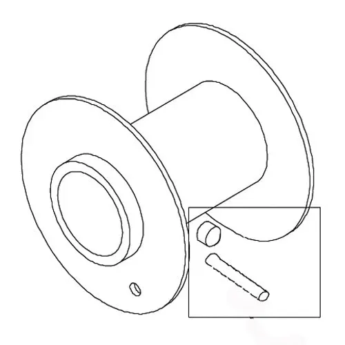 Replacement Drum Assembly For 6212002 Winch - Ac-12002I 1