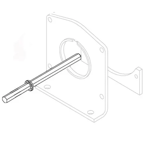 Drive Shaft For 6212002 Winch - Ac-12002N 1