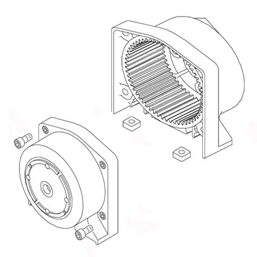 Replacement End Housing And Clutch Assembly For 6212002 Winch - Ac-12002J 1