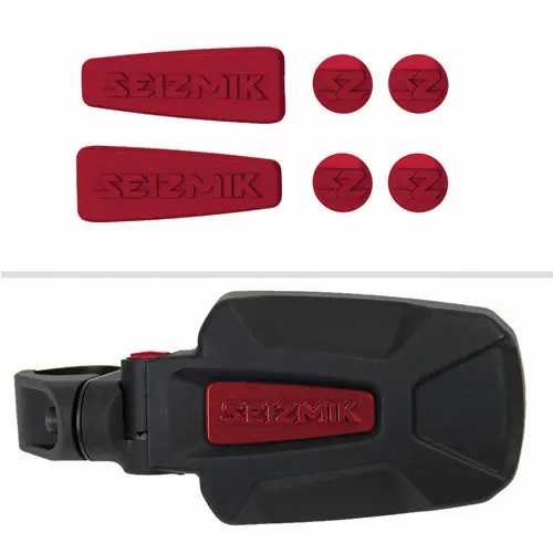 Seizmik Pursuit Side View Mirror Insert Red - 56-18074 1