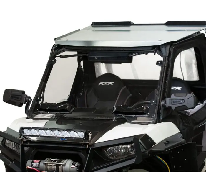 Seizmik Windshield Full-Vented - Scratch Resistant Poly - 50-25035Kit 1
