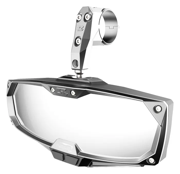 Halo-Ra Led Rear View Mirror W/Cast Bezel - 2" - 56-18020 1