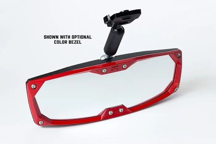 Halo-R Rear View Mirror W/Bezel - 2.0" Round Tube - 56-18057 1