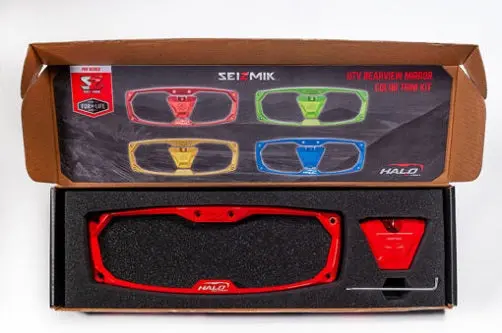 Halo-Ra Cast Aluminum Trim Kit - Red - 56-18100 1