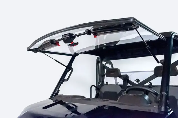 Windshield Kit,Sz Flipup Vnt,Pol Ms Rangr Profit Scratch Res - 50-50222Kit 1