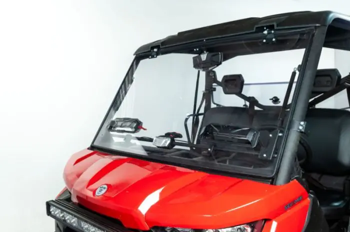Windshield Kit,Sz Flipup Vnt,Canam Defender - 50-50247Kit 1