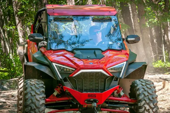 Windshield Kit, Sz Vented Tl, Pol Rzr Proxp Scratch Res - 50-50231Kit 1