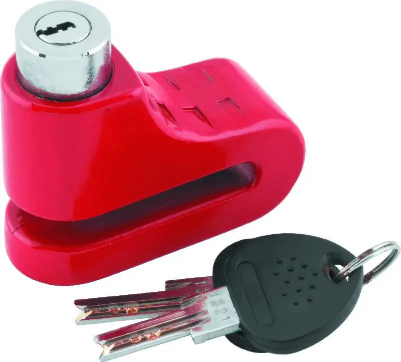 Bully Lock Disc Lock 5.5Mm - Red 1