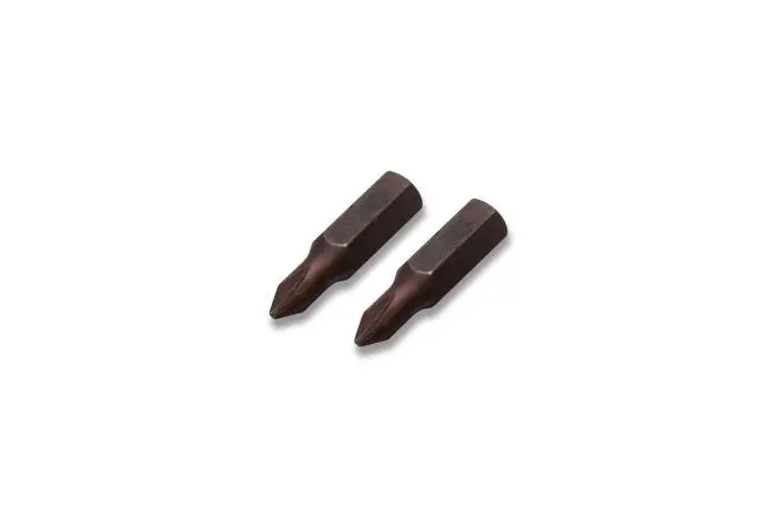 Jis Cross Point 1/4" Hex-Drive Bit, Size No.1, (2-Pack) - 08-0576 1