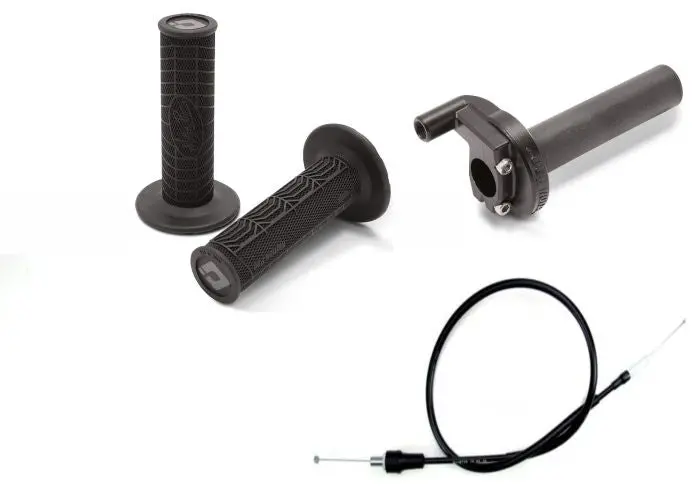 Cr Pro Se Throttle Kit, 01-281 2/01-0738/Grips - 01-2999 1