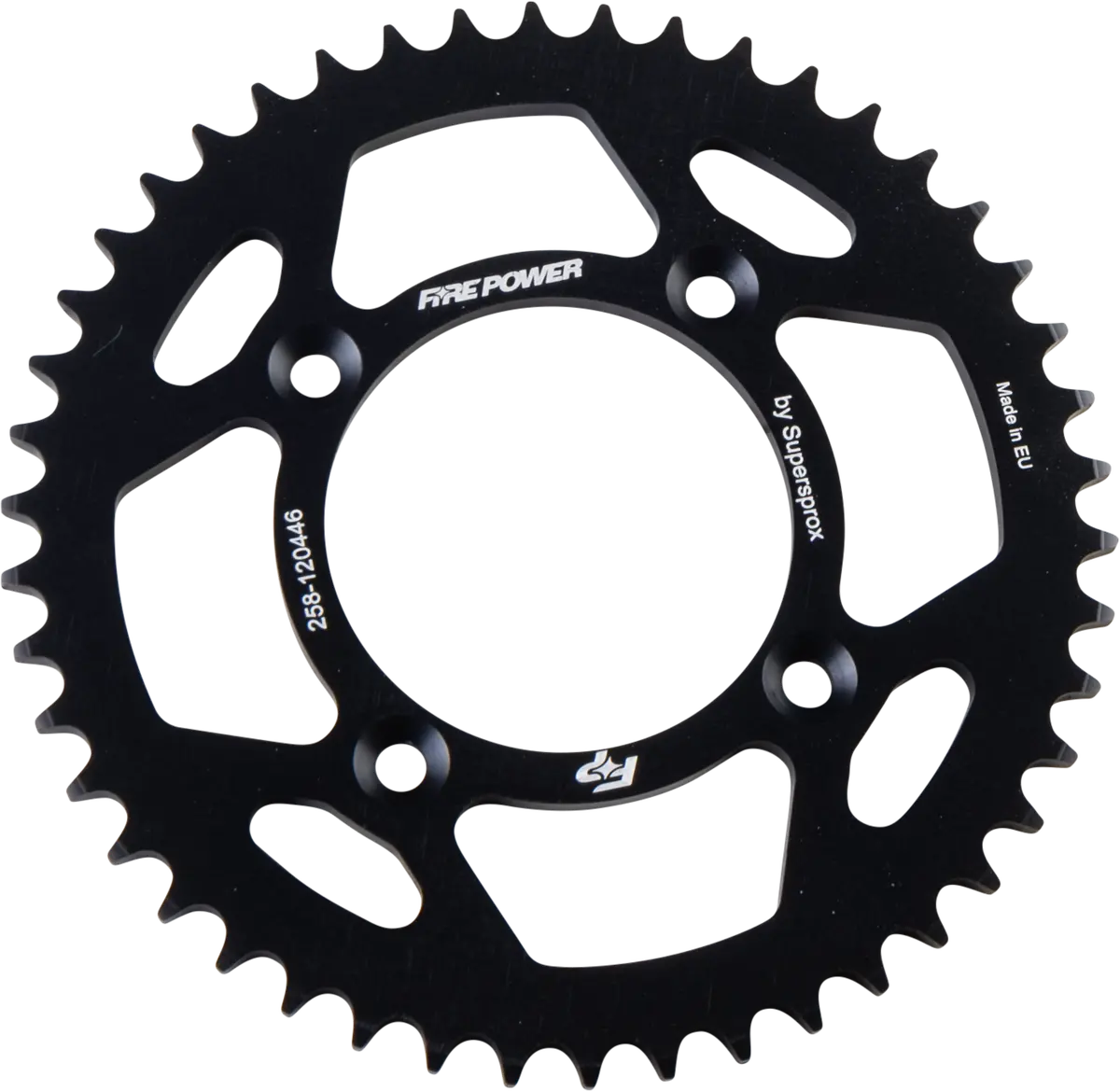 Rear Sprocket Aluminum 46T Blk - 258-120446 1