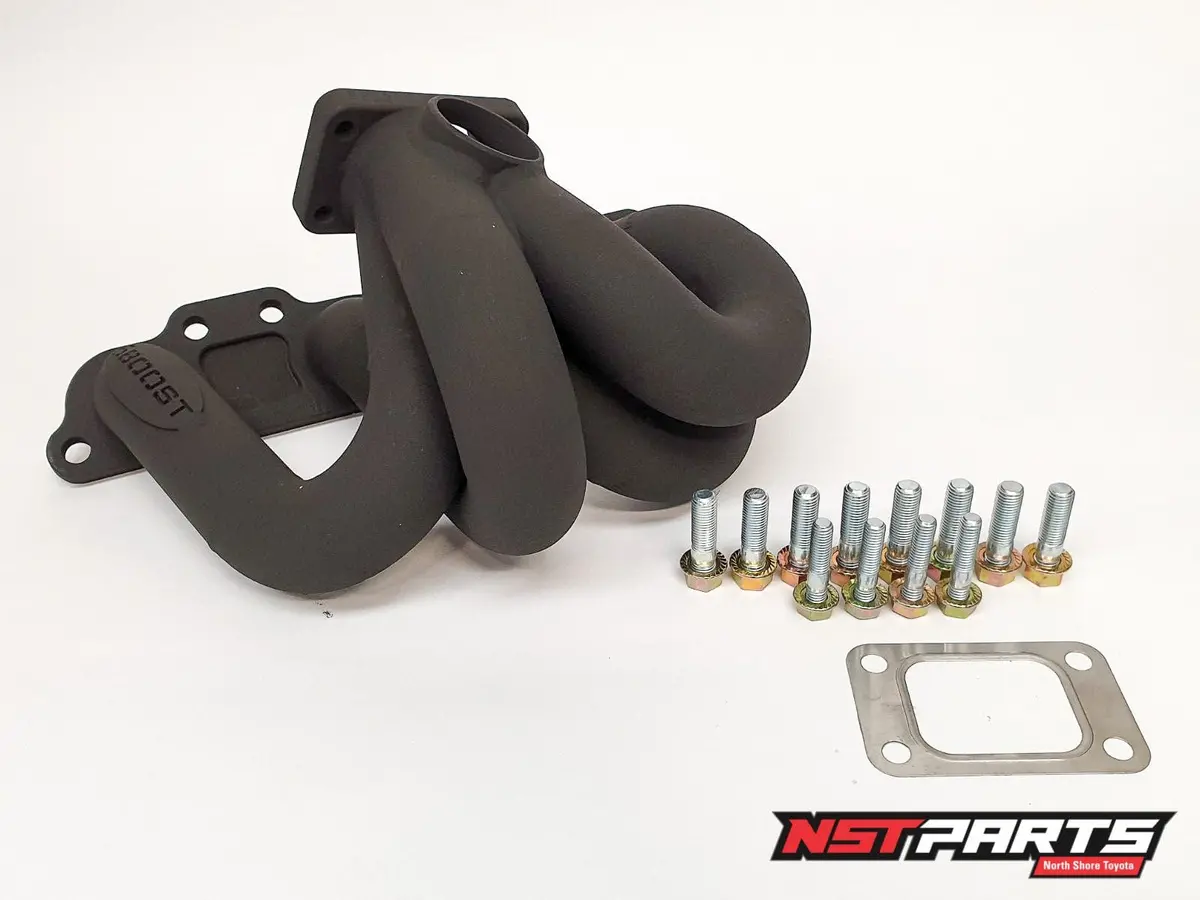 6Boost Sr20 Turbo Exhaust Manifold – High-Mount T2 Single-Entry Design 1