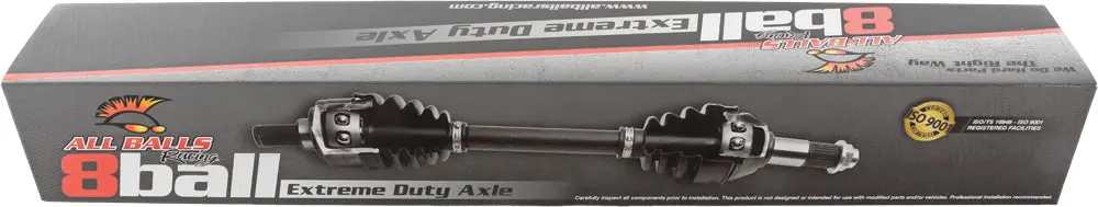 8 Ball Extreme Axle Front - 531-1528 1