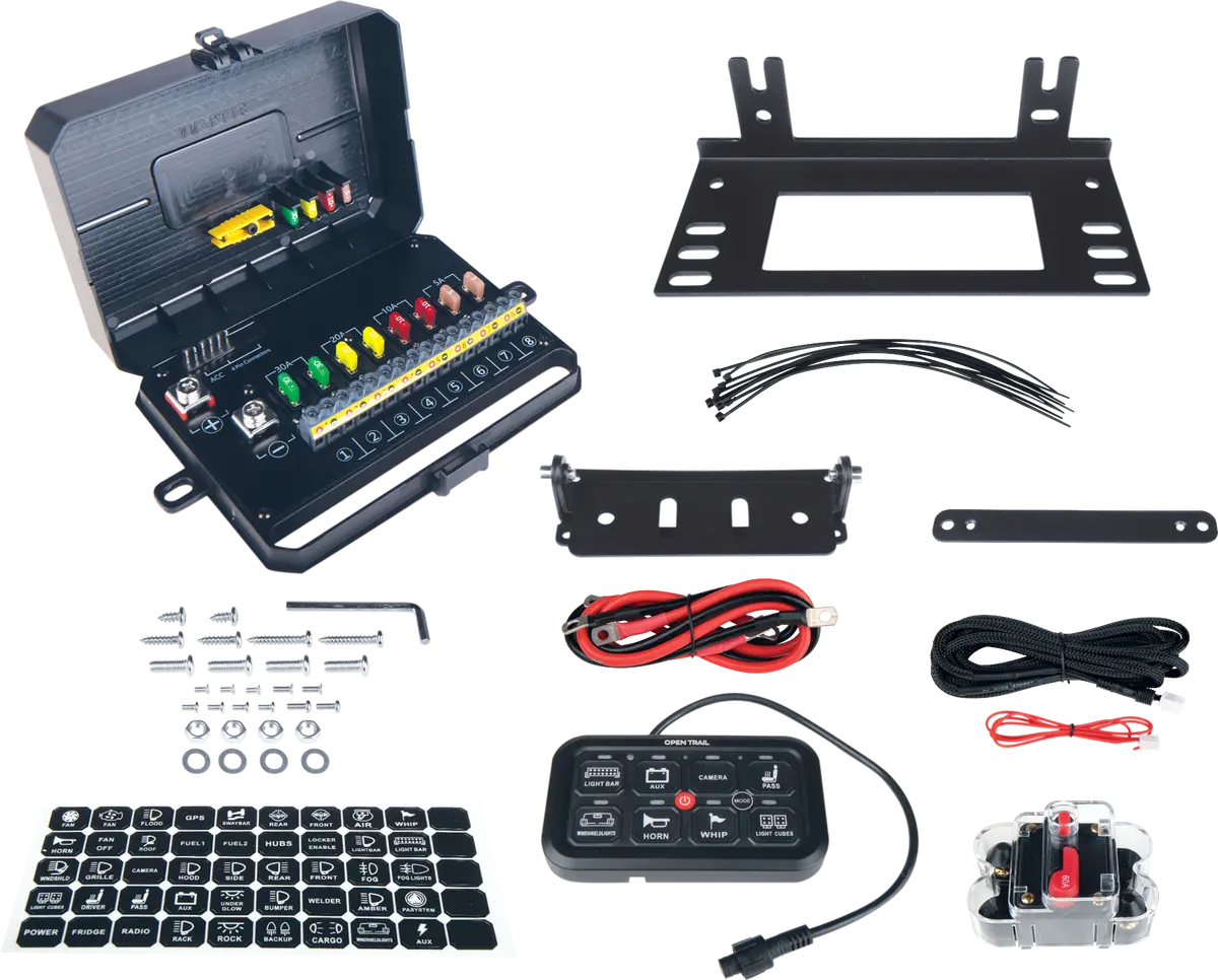 Multifunction Rgb Switch Panel 8 Gang - 459-1200 1