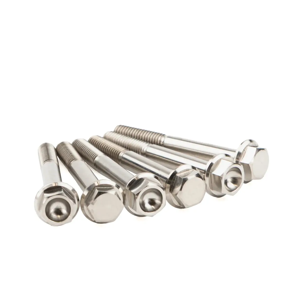 Rpm Rzr P90x Titanium Clutch Cover Bolts (Qty 6) #7517932  Hex Screw Flange M6x1.0X50mm 1
