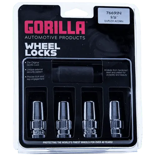 Gorilla Lock Dup Acorn 9/16 Chr Clam - 76691N 1