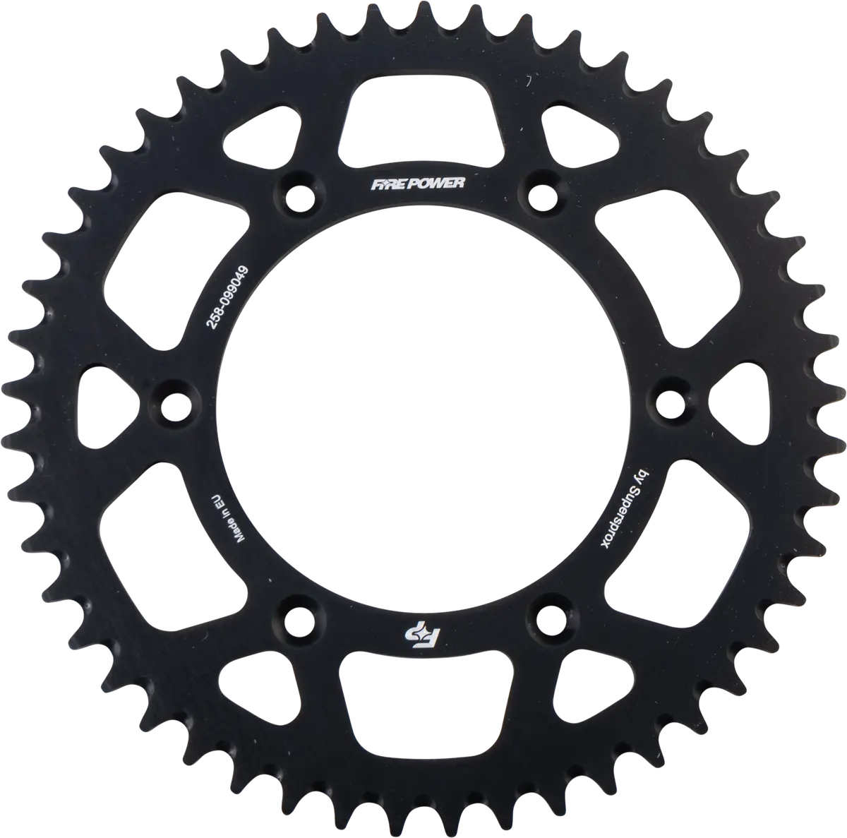 Rear Sprocket Aluminum 49T Blk - 258-099049 1