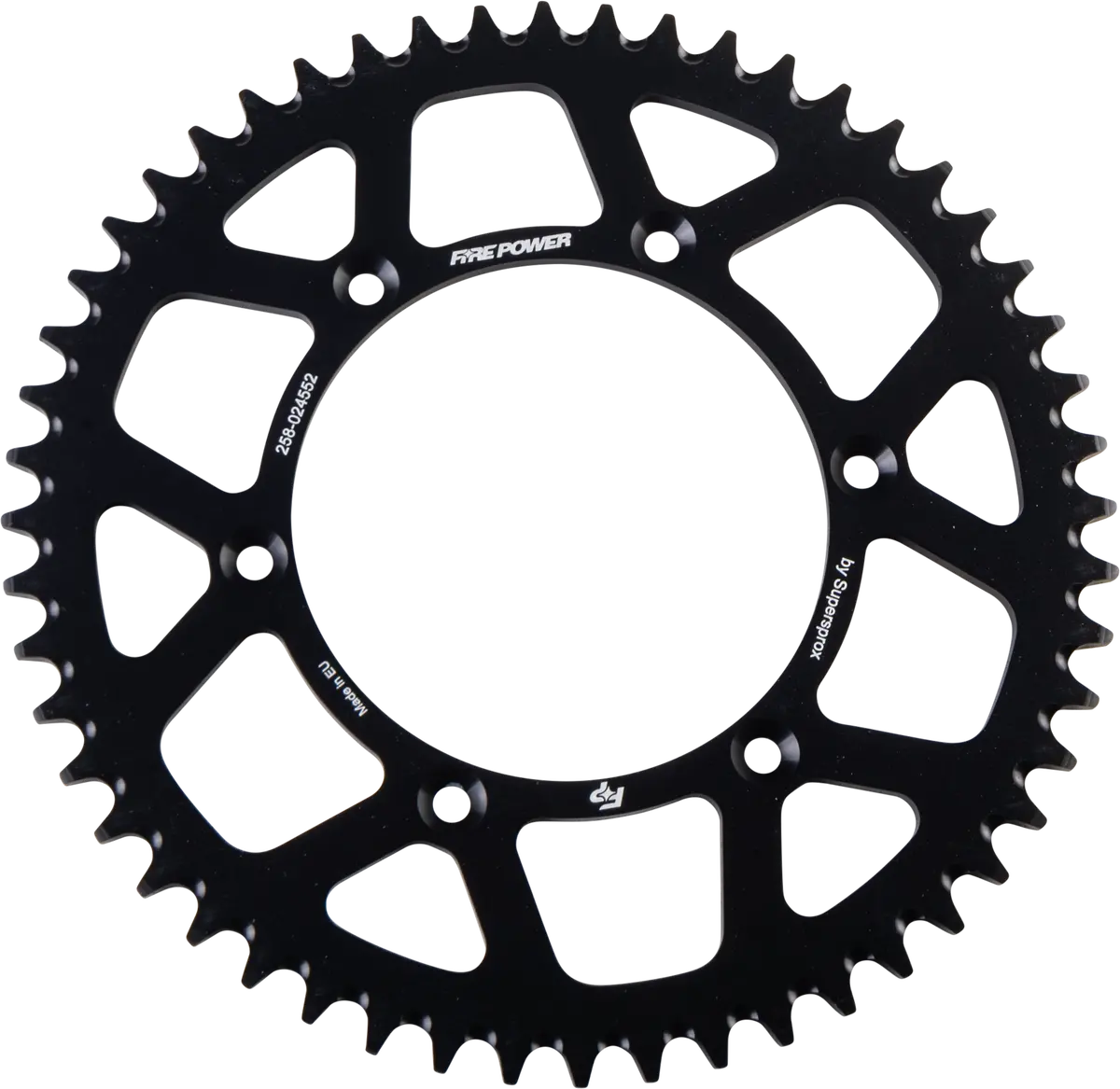Rear Sprocket Aluminum 52T Blk - 258-024552 1