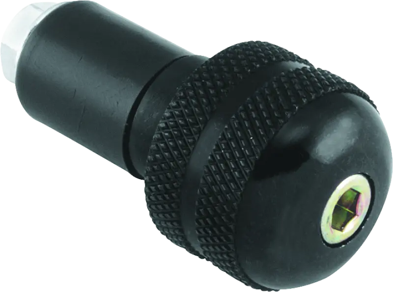 Bikemaster Anti Vibration Bar Ends - Black 1