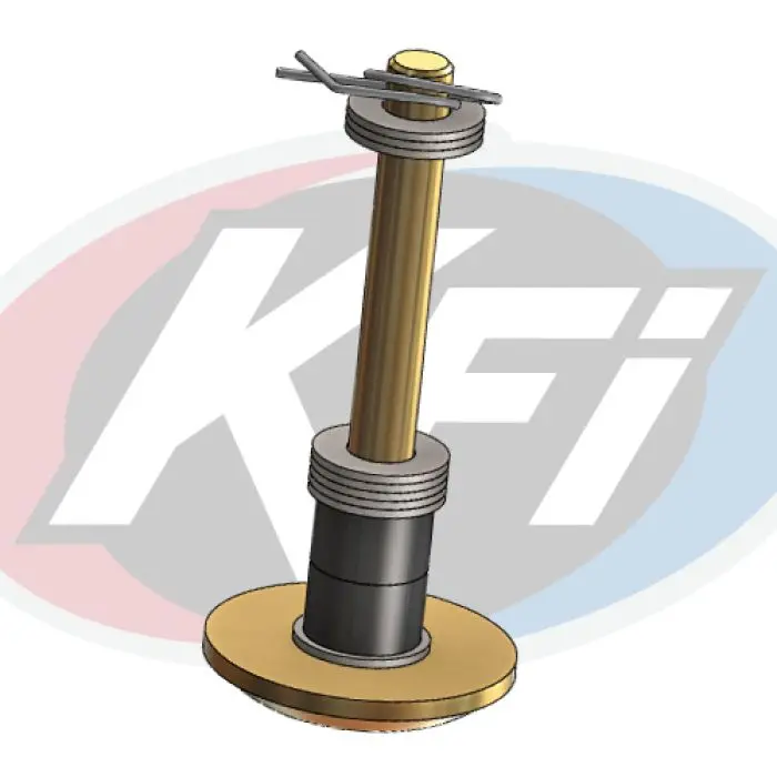 Kfi Plow Skid Kit Single - 105490 1