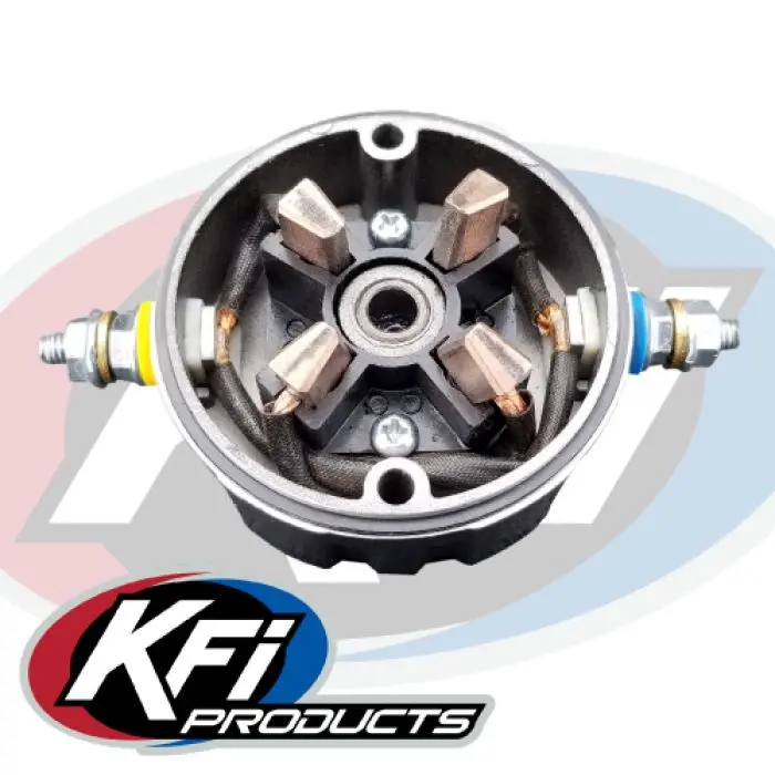 Kfi Assault-Series Motor End Cap (Black) - As-Capkit 1