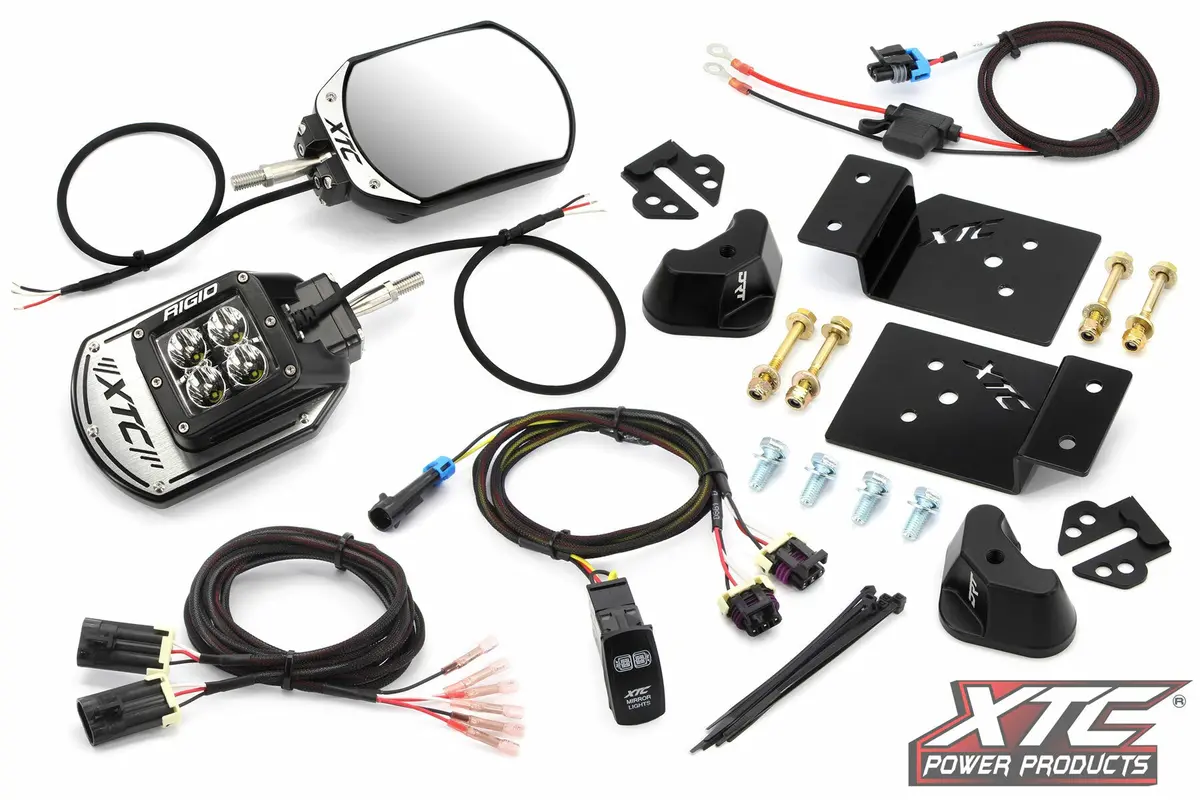 Side View Mirror Kit Six12 Lit Kaw - 630-1362 1