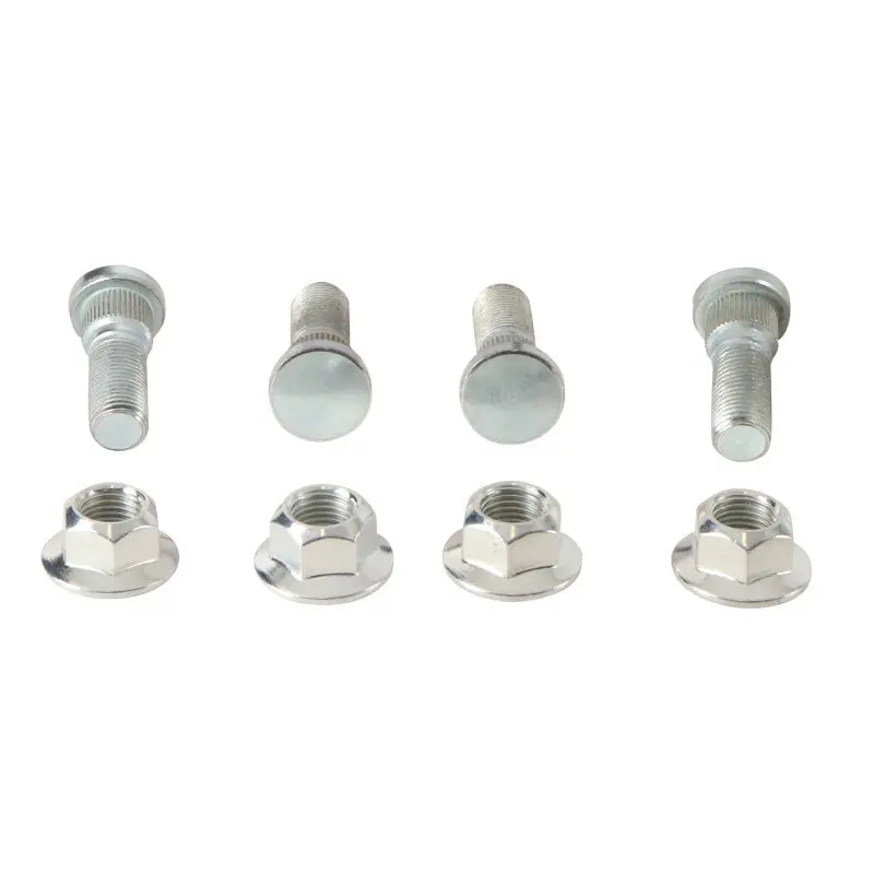 Quadboss 16-18 Kawasaki Kaf1000 Mule Pro-Dx Front Wheel Stud & Nut Kit 1