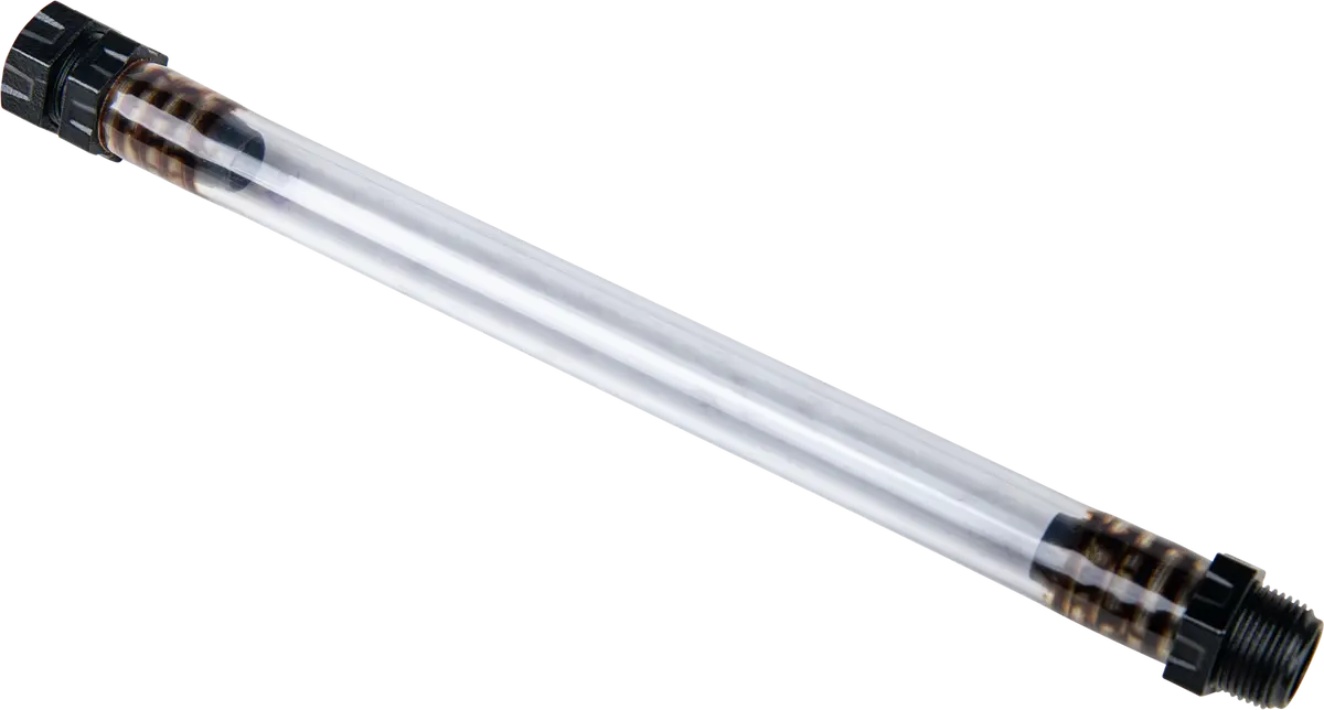 Filler Hose W/Screw Cap Clear 12" - 300-10003 1