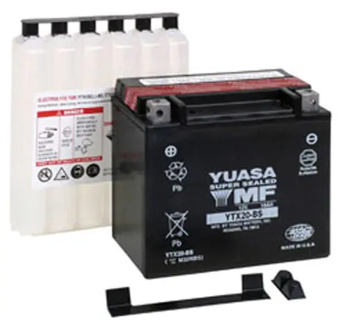 Yuasa Ytx20-Bs Maintenance Free 12 Volt Battery - Yuam32rbs 1