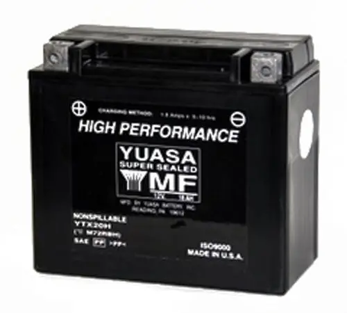 Yuasa Ytx9 Factory Activated, Maintenance Free 12 Volt Battery - Yuam729bstwn 1