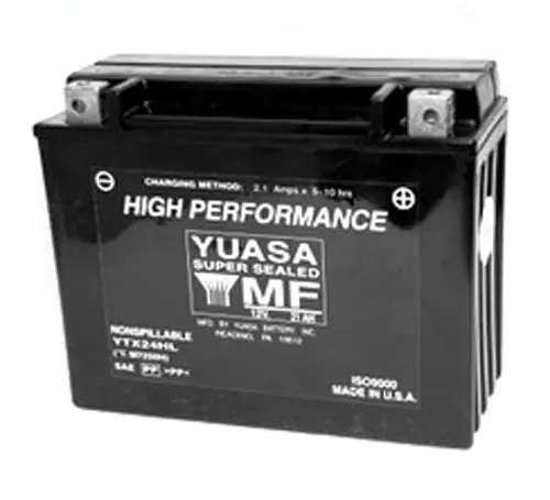 Yuasa Ytx24hl Factory Activated Maintenance Free 12 Volt - Yuam7250h 1