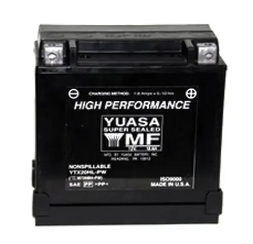 Yuasa Ytx20hl-Pw Factory Activated Maintenance Free 12 Volt - Yuam720bh-Pw 1