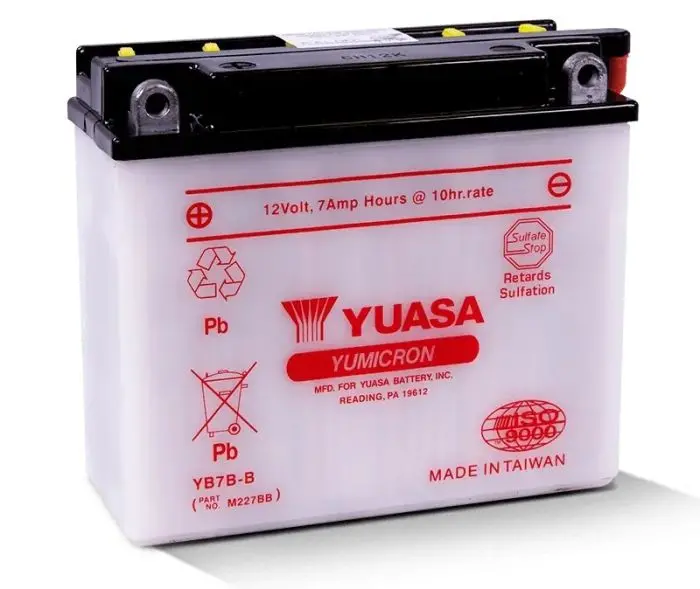 Yuasa Yb7b-B Yumicron-12 Volt Battery - Yuam227bb 1