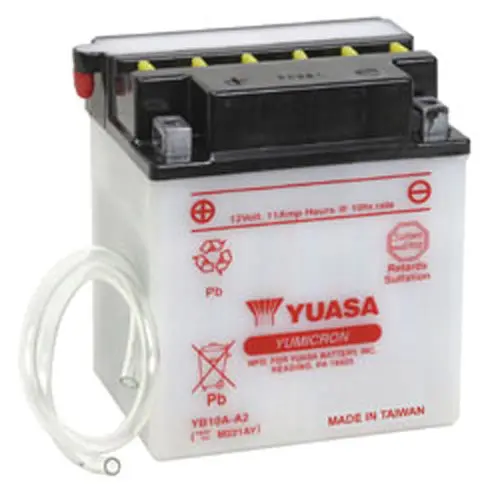 Yuasa Yb10a-A2 Yumicron-12 Volt Battery - Yuam221ay 1