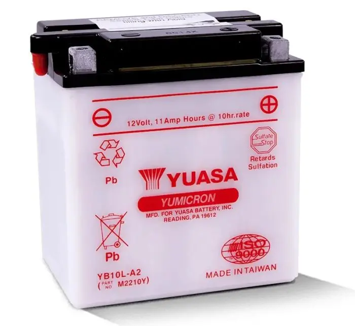 Yuasa Yb10l-A2 Yumicron-12 Volt Battery - Yuam2210y 1
